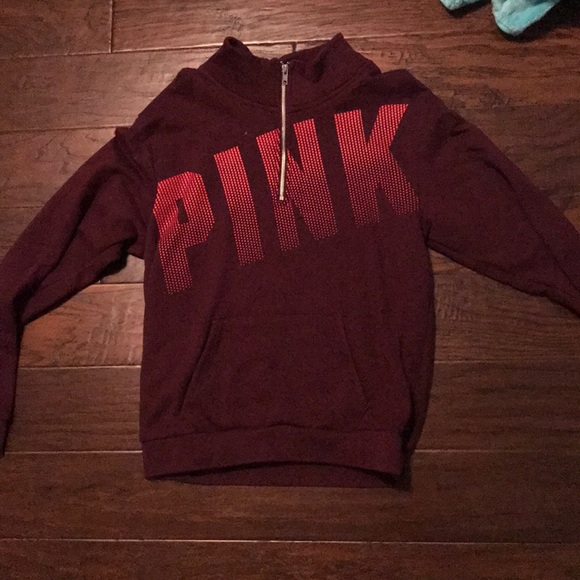 PINK Victoria's Secret Tops - Pink jacket barely worn